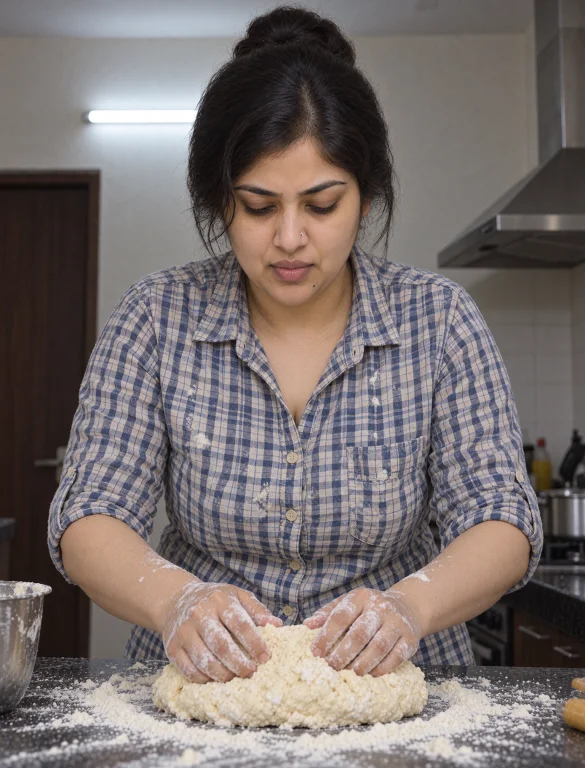 Zxrevathi Woman, 33 Years Old, Waist-up, Candid Photo At A K...