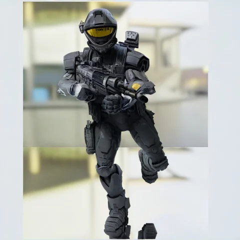 Halrrec, Armor,, Helmet,visor, , Shoulder Missile,, Outdoor,... — Stable Diffusion AI Prompt: Halrrec, armor,, helmet,visor, , shoulder missile,, outdoor,blurred background,...