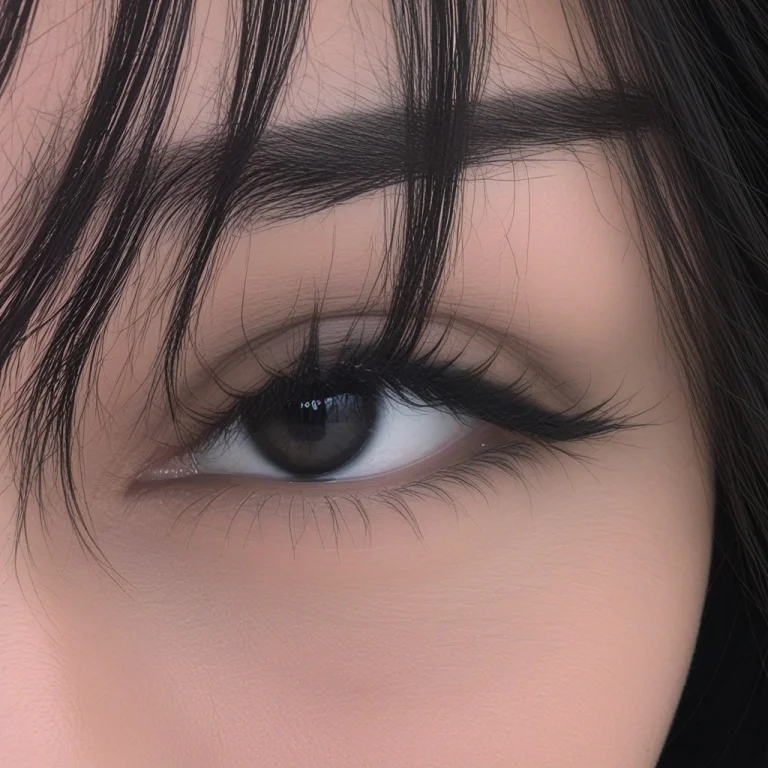 Worst Quality, Eye Focus, Close-up, Solo, 1girl, Black Hair,...