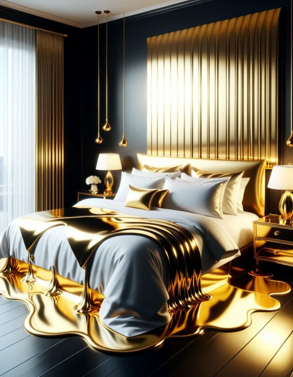 7. A Gigantic Melting Alarm Clock Constructed Entirely From...