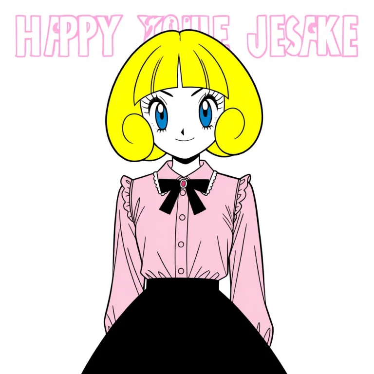 Gretail, Blonde Hair, Short Hair, Blue Eyes, Blunt Bangs, Ey...