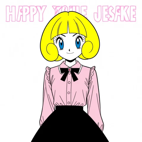 Gretail, Blonde Hair, Short Hair, Blue Eyes, Blunt Bangs, Ey... — Stable Diffusion AI Prompt: gretail, blonde hair, short hair, blue eyes, blunt bangs, eyelashes, jiraikei,pi...