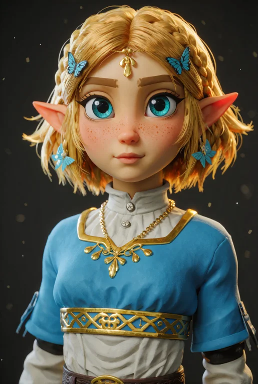 Zelda Da Del Videojuego, Estylized3d2,, Stylized,, 3d,, Zidi...