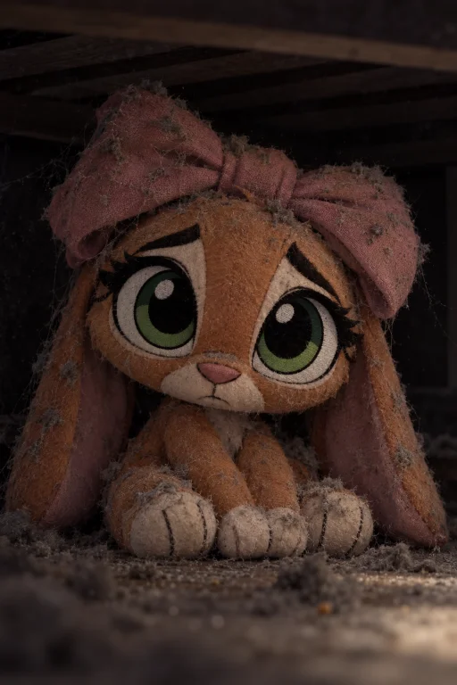 Make A Toy Plushie Out Of This Bunny. It Is Very Sad And Is...
