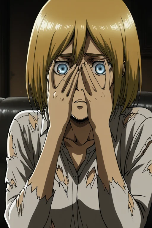 1female, Historia, Attack On Titan, Short Hair, Hair Betweee...