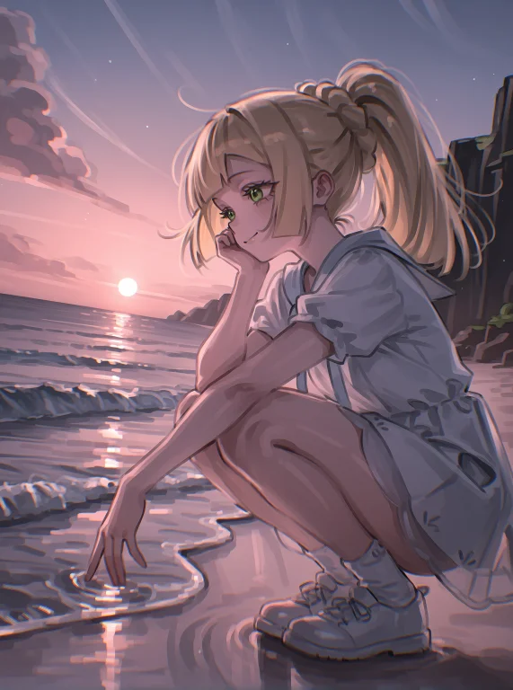 Treesr, Newest, Score7, Highres, Absurdres, 1girl, Lillie Po...