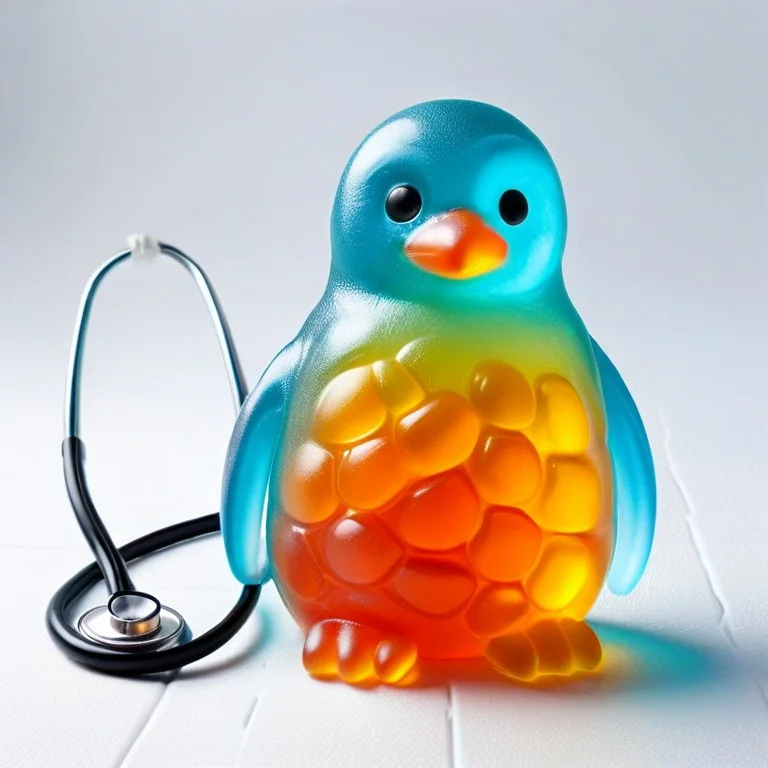 Masterpiece, Best Quality, Gummymorph Penguin Doctor Examini...