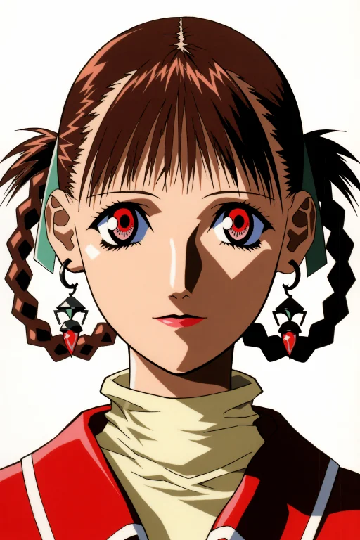 Yasuomi Umetsu Style, Sawa Type-1, 1girl, Solo, Earrings, Re...