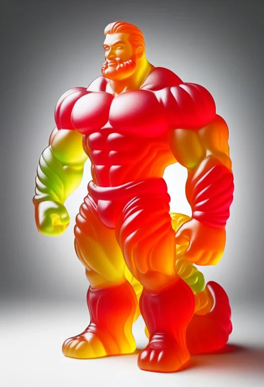 Gummymorph, Breathtaking Full-body Fantasy Portrait Of A Cle...