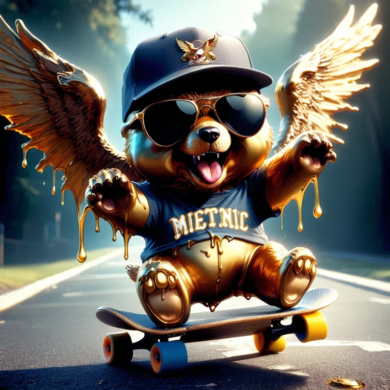Liquidgoldmorph, Adorable Teddy Bear, Wearing Sunglsses, Ope...