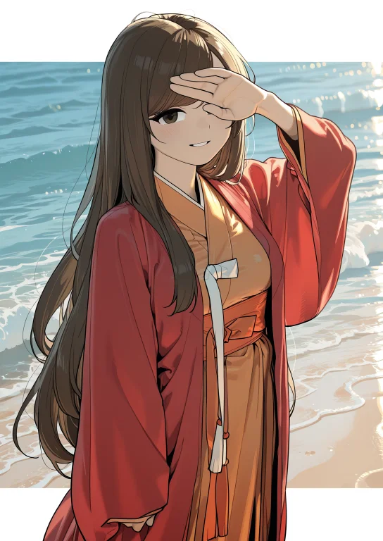 1girl, Solo, Looking At Viewer, One Hand Shielding Eyes From...