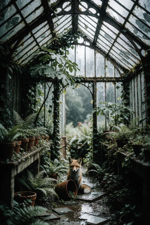 Zidiusart. A Photograph Of An Abandoned Victorian Greenhouse...