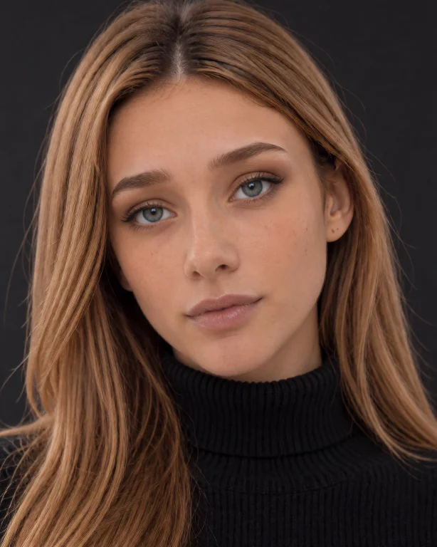 Rachelle, Close-up Portrait, Looking At Camera, Soft Natural...