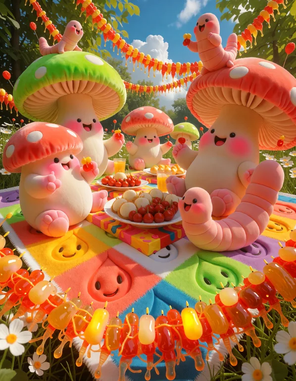 Pop Surrealism Painting In The Style Of Studio Ghibli Meets...