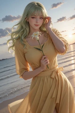 ,aibamiyuki,long Hair,wavy Hair,light Green Hair,bangs,purpl... — Stable Diffusion AI Prompt: ,aibamiyuki,long hair,wavy hair,light green hair,bangs,purple eyes,