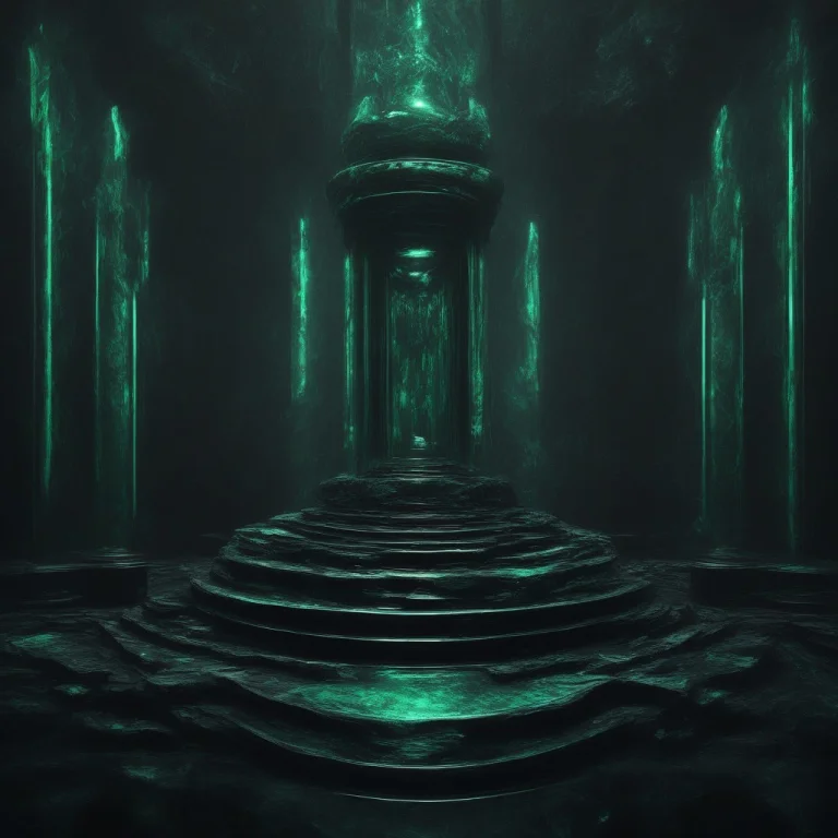 Prompt A Sleek Futuristic Temple Built Entirely From Polishe...