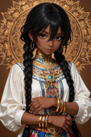Masterpiece, Best Quality, Highly Detailed, Intricate, 1girl... — Stable Diffusion AI Prompt: masterpiece, best quality, highly detailed, intricate, 1girl, ultra detailed, ul...