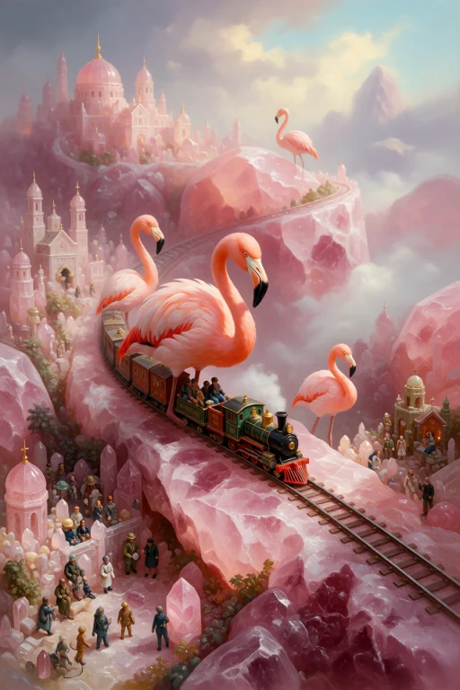 , Grimmspaint, A Breathtaking Oil Painting Of A Cute Real Pi...