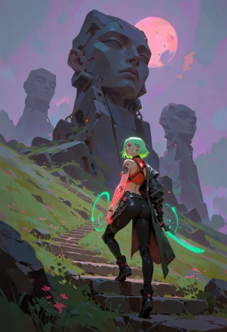 A Blended Artistic Style Featuring Soft, Atmospheric Painter... — Stable Diffusion AI Prompt: A blended artistic style featuring soft, atmospheric painterly brushwork for the...