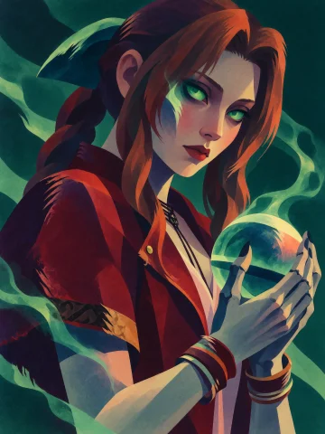 Vtxserrave, Subject And Action A Reimagined Aerith Gainsboro... — Stable Diffusion AI Prompt: vtxserrave, Subject and Action A reimagined Aerith Gainsborough from Final Fanta...