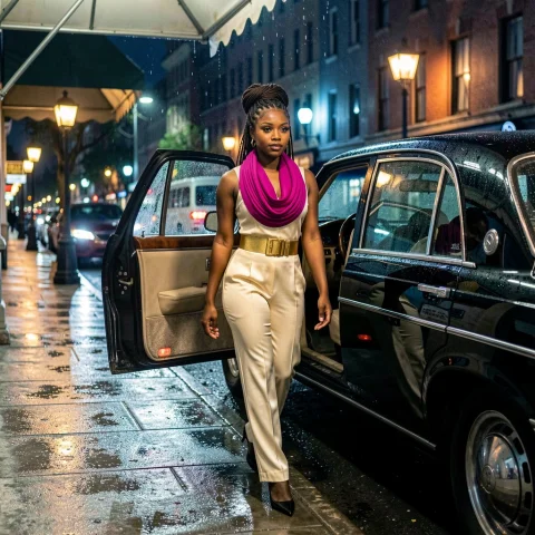 M0dernpulpc0micink, An Athletic Nigerian Woman In Her Early... — FLUX AI Prompt: M0dernPulpC0micInk, an athletic Nigerian woman in her early 20s with deep brown...