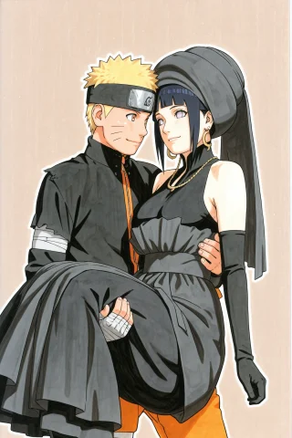 Kishimoto Masashi Style,traditional Media,hyuuga Hinata Dres... — Stable Diffusion AI Prompt: Kishimoto Masashi Style,traditional media,hyuuga hinata' dress,hyuuga hinata,uzu...