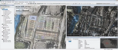 Map And Aerial Of An Area In Cybertron With Mix Of Human And... — Stable Diffusion AI Prompt: map and aerial of an area in Cybertron with mix of human and cybertronian inhabi...