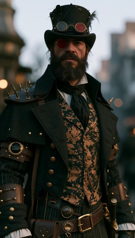 Dcst3ampunk. A Victorian Man.