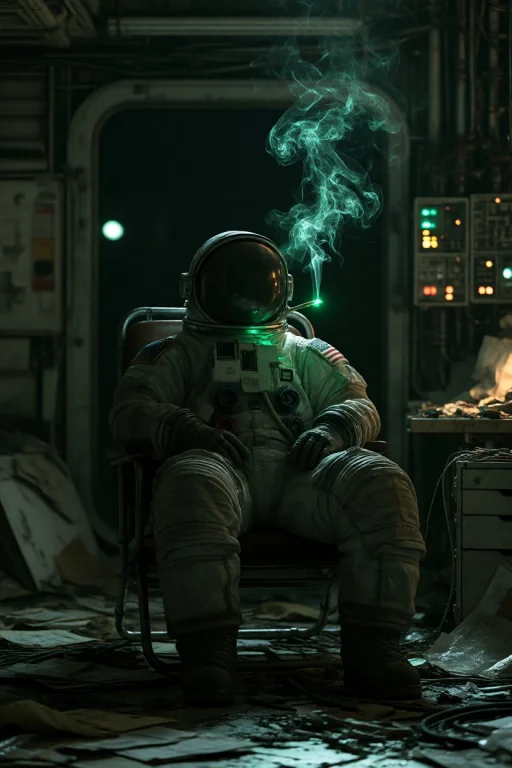 Midjourney Digital Art In A Gritty Sci Fi Style, Rendered In...
