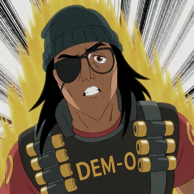 Galosengen Anime Image Of Nemonemo, A Demoman Tf2 With Long...
