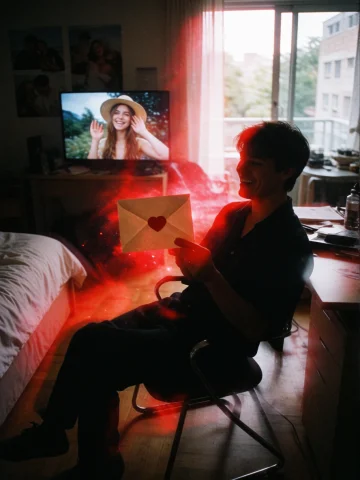 A Photographic Portrait Of An Overly Happy Young Man, About... — Stable Diffusion AI Prompt: A photographic portrait of an overly happy young man, about 25 years old, sittin...