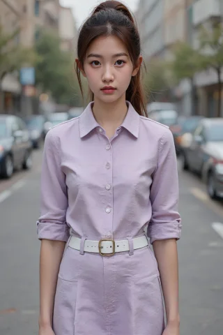 A Young East Asian Woman, Appearing To Be In Her Late Teens... — Stable Diffusion AI Prompt: A young East Asian woman, appearing to be in her late teens or early twenties, s...