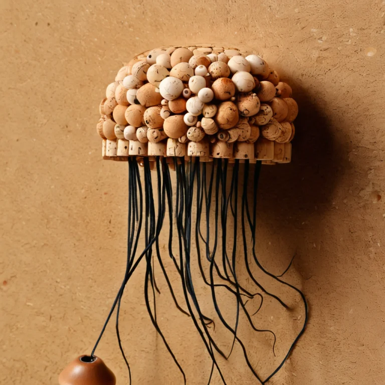 Corkworld, A Cork Jellyfish Has Been Pinned Neatly To A Cork...
