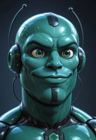 Masterwork, Masterpiece, Best Quality, Very Aesthetic, Portr... — SDXL AI Prompt: masterwork, masterpiece, best quality, very aesthetic, portrait, (CivBot, male,...