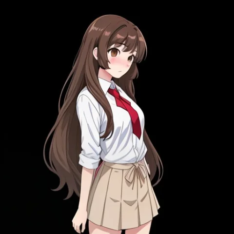 Yasira, Originalcharacter, 1girl, Solo, Brownhair, Longhair,... — Stable Diffusion AI Prompt: yasira, original_character, 1girl, solo, brown_hair, long_hair, brown_eyes, bang...