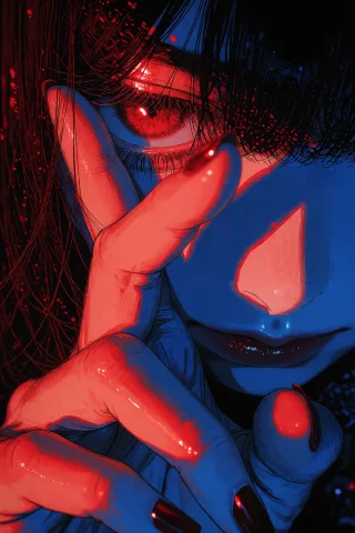 Nijisis, Zidiusart, A Digital Anime-style Illustration In Ex... — Stable Diffusion AI Prompt: @NIJISIS, zidiusArt, A digital anime-style illustration in extreme close-up of a...