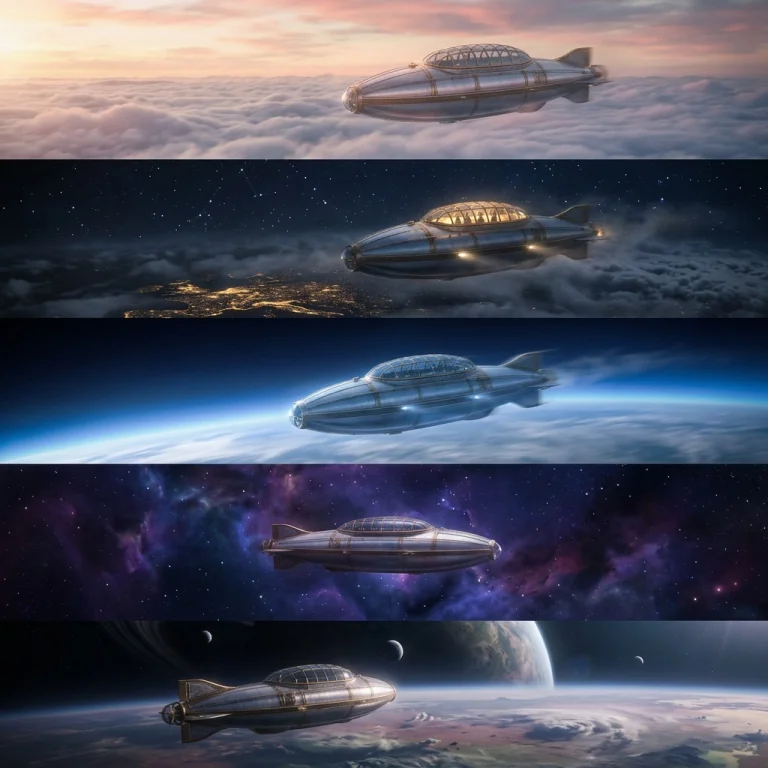 Voyage Beyond The Clouds A Rotating Visual Theme For Multipl...