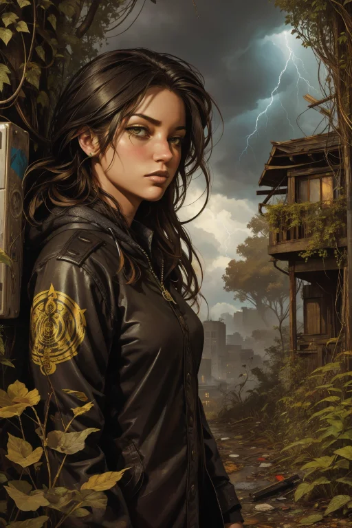 1girl, Lorafrg1, Overgrown Mystical The Father Of Waste, Sto...