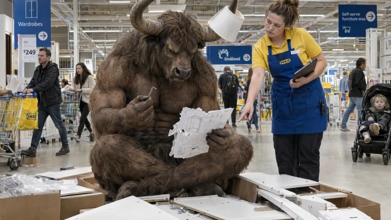 Hyperrealistic Editorial Photography Of A Massive, Mythologi...