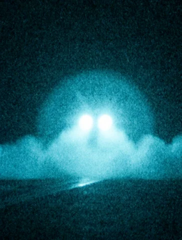 P45nvdstyle, A Deck-level Night Vision Photograph On An Airc... — Stable Diffusion AI Prompt: p45nvdstyle, a deck-level night vision photograph on an aircraft carrier as a fi...