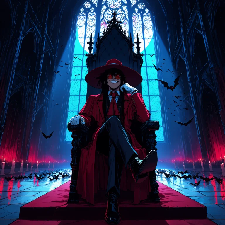 Masterpiece, Best Quality, Score7, Safe, 1boy, Solo, Alucard...
