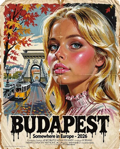 Hand-painted 1970s Exploitation Movie Poster, Distressed Pap... — Stable Diffusion AI Prompt: hand-painted 1970s exploitation movie poster, distressed paper, pulp illustratio...