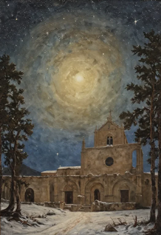 Summer, Spanish Monastery, Oil Painting Caspar David Friedri...