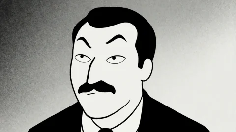 Prspls2007, A Man With A Thick Mustache And Sharply Arched E... — Stable Diffusion AI Prompt: prspls2007, A man with a thick mustache and sharply arched eyebrows stares sligh...