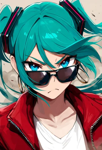 Masterpiece, Amazing Quality, Absurdres, Score7, Score8, Sco... — Stable Diffusion AI Prompt: masterpiece, amazing quality, absurdres, score_7, score_8, score_9, hatsune miku...
