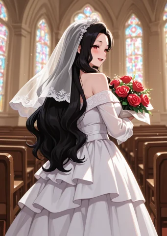 Masterpiece, Best Quality, Solo, 1girl, Rose Woodville, Blac... — Stable Diffusion AI Prompt: masterpiece, best quality, solo, 1girl, rose woodville, black hair, red eyes, we...