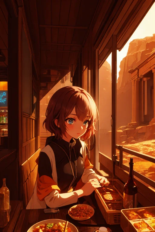 1girl, Loraworlddaistar1, Colorful Art Stylized By Loish0.8...