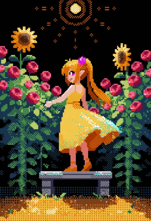 A Chunky Block-character Ansi Art Composition Rendered In A...
