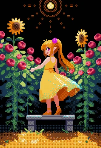 A Chunky Block-character Ansi Art Composition Rendered In A... — Stable Diffusion AI Prompt: A chunky block-character ANSI art composition rendered in a retro BBS demoscene...