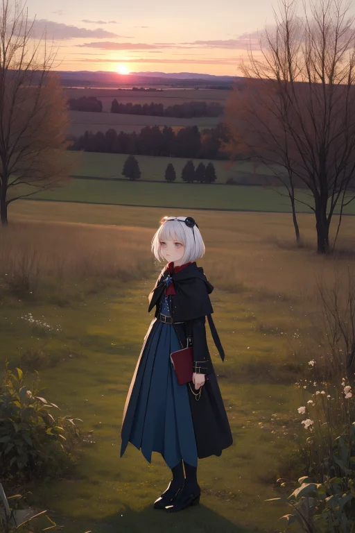 1girl, Loraexh21, Art By Caspar David Friedrich, Meryl Mcmas...